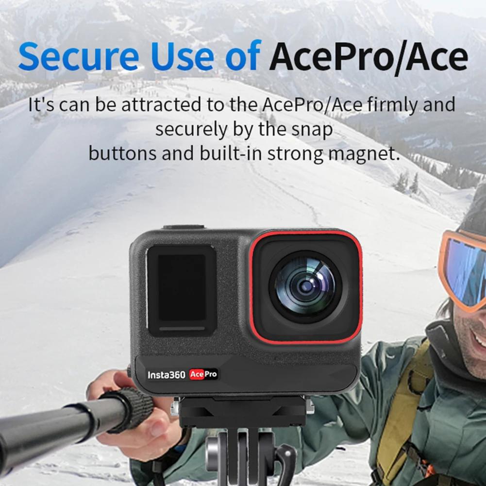 ī޶ ﰢ ȯ , ABS ڱ  , ϴ 귡Ŷ, ī޶ ׼, Insta360 Ace Pro/Ace